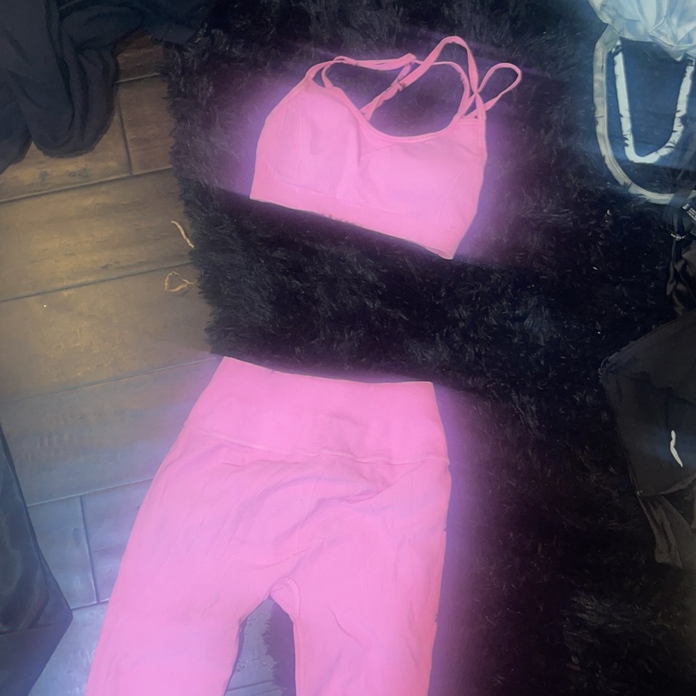 💘 Neon Pink Nux Active wear set